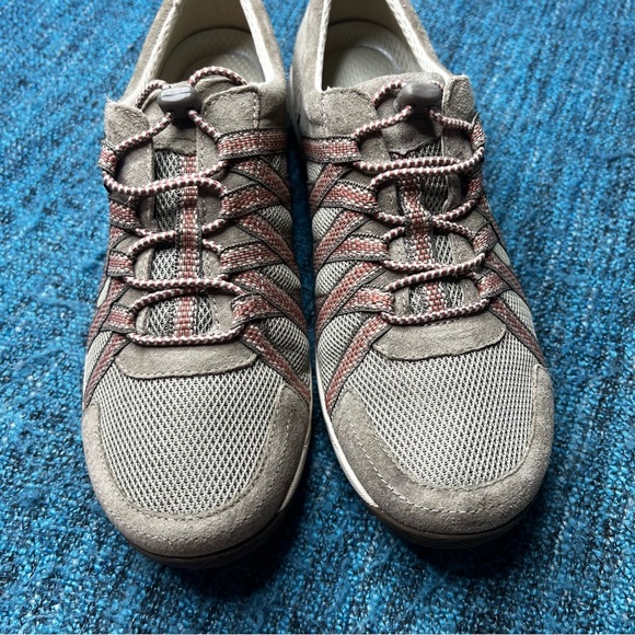 Dansko Honor Suede Comfort Sneakers in Walnut Brown - Picture 3 of 10